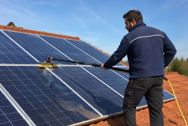 Nettoyage et entretien de panneaux solaires à Cunac