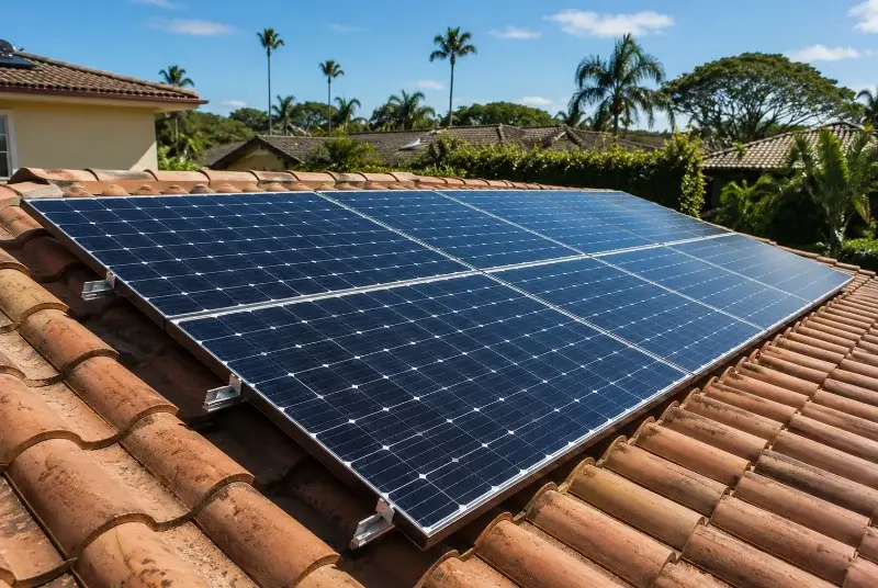 Installation de panneaux solaires à Cunac
